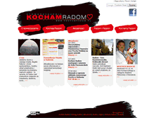 Tablet Screenshot of kochamradom.pl